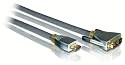 Philips SWV6375 Videokabel doppelisoliert HDMI auf DVI 3m L&auml;nge