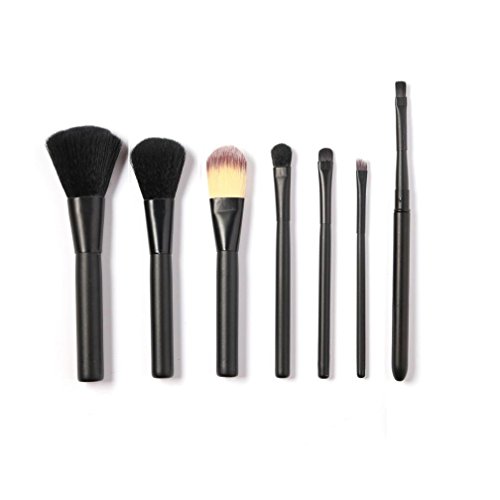 Bolayu 7 Pcs Makeup Kit Cosmetic Brush Set Make Up Brushes With Box