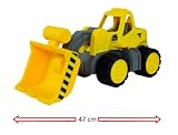 BIG 56837 - Power Worker Radlader, gelb