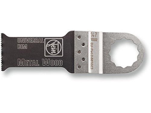 Fein 6-35-02-147-01-5 1-1/8-Inch SuperCut Bi-metal E-cut Blade, 1-Pack