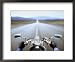 First Person Perspective of a Motorcycle Ride Framed Art Poster Print, 22x18
