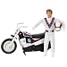 Evel Knievel Friction Powered Stunt Cycle
