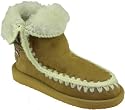 Ed Hardy Shinjuku Women's Fur Boots Brown Sand Shearling (6, Sand)