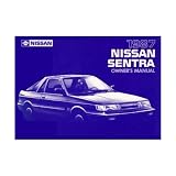 1987 NISSAN SENTRA Owners Manual User Guide by Nissan