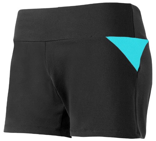 Women's Fila Comfort Yoga Supplex Shorts BLACK LRG REG