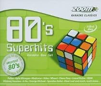 Zoom Karaoke - Eighties Superhits Box Set - 50 Songs - Triple CD+G Set