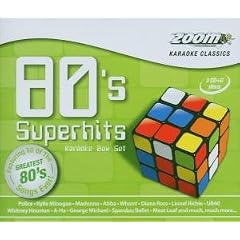 Zoom Karaoke - Eighties Superhits Box Set - 50 Songs - Triple CD+G Set