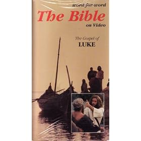 The Gospel of Luke (The Bible on Video: word-for-word) [VHS]