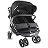 JOOVY Scooter X2 Double Stroller, Black