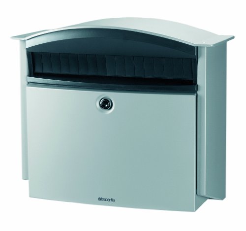 Quartet Brabantia 652141 Briefkasten B 700 silbergrau