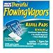 TheraFlu Flowing Vapors Portable Vapor Fan Refill Pads, Mentholated Eucalyptus - 5 ea