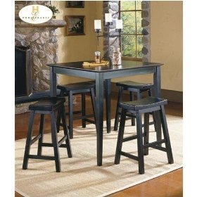 5PC PACK PUB SET,BLK-SAND-THRUFeature 1: SOLID WOOD TABLE TOP On Sale