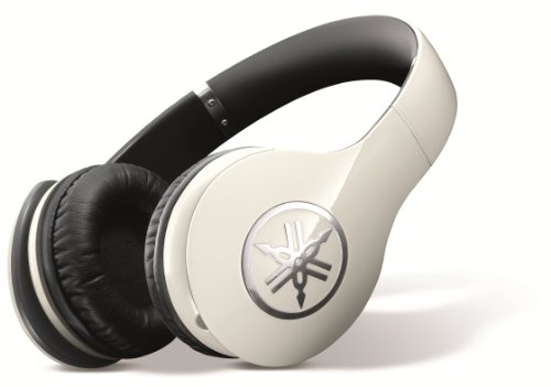  Yamaha PRO 400 High-Fidelity Over-Ear Headphones (Ivory White) 
