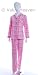 Lady Olga COSY Pink Fleece Check Ladies Pyjamas PJs (3 Sizes)