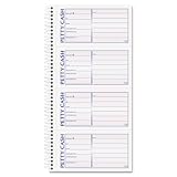 Petty Cash Receipt Book, 5-1/2 x 11, Two-Part Carbonless, 200 Sets/Book