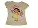 Dora the Explorer - Hübsches T-Shirt mit Glitzer Print - Gelb