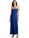 Wrapper Women's Knotted Tube Maxi Dress With Necktie