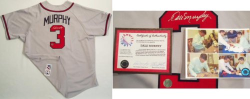 Dale Murphy Atlanta Braves Autographed Grey Majestic Jersey