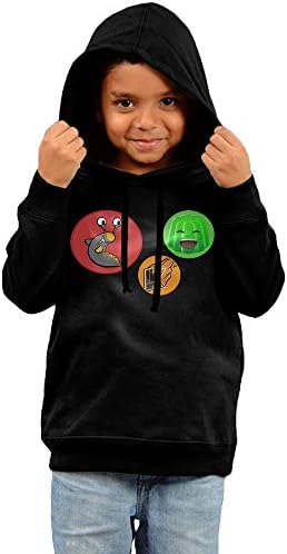 Teenmix Kids Kwebbelkop Team Logo Hooded Sweatshirt 2-6 Years