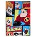 Disney Incredibles Royal Plush Throw Blanket Twin size: 60