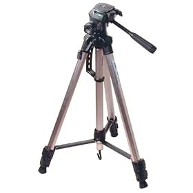 Savage TD-300 Digital Camera/Video Tripod with Three-Way Fluid Pan-Head, Supports 11 lbs., Maximum Height 66.3