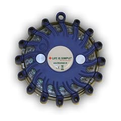 POWERFLARE blau AKKU LED Warnleuchte Blaulicht