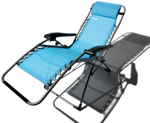 Strathwood Anti-Gravity Adjustable Recliner, Caribbean Blue