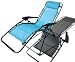 Strathwood Anti-Gravity Adjustable Recliner, Caribbean Blue