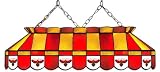 NBA Atlanta Hawks 40-Inch Rectangular Stained Glass Billiard Table Light