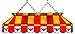 Imperial Atlanta Hawks Licensed 40-Inch Rectangular Stained Glass Billiard Table Light