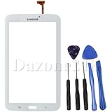 DAZONE 7.0 Touch Screen Digitizer For Samsung Galaxy Tab 3 3G WIFI T210R T210 T210L T211 T217A + 7 Tools(White)