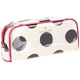 Kate Spade New York  La Pavillion Small Henrietta PWRU2309 Cosmetic Case,Black/Cream,One Size
