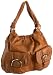 B. MAKOWSKY York Large Hobo,Nutmeg,one size