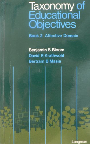 AFFECTIVE DOMAIN OBJECTIVES