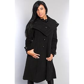 Spiewak The Sonntag Coat in Black,Winter Coats & Jackets for Women