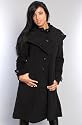 Spiewak The Sonntag Coat in Black,Winter Coats & Jackets for Women