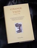 Strange tales. Volume III.