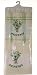 Pack of 2 Olive motif embroidered waffle weave French Provence Kitchen Tea Towels