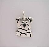 Silver Cuddly TEDDY BEAR CHARM Cute