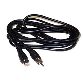 Double Shielded RCA Phono Audio Extension Cable - 5 Metres
