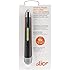 Slice 10512 Pen Cutter, Auto-Retractable, Stays Sharp up to 10x Longer Than Steel Blades, Dark Grey