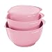 KitchenAid Pro Set of 3 Mixing Bowls, Pink