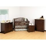 700 Series Two Piece Crib Set in Espresso