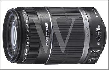  EF-S 55-250mm f/4.0-5.6 IS Telephoto Zoom Lens for Canon Digital SLR ...