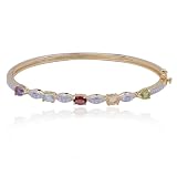 Sterling Silver "Grandma" Open Heart Catch Bangle Bracelet