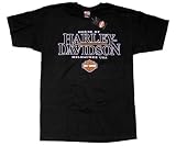 House of Harley-Davidson® Mens Short Sleeve T-Shirt. Graphics. Black. 302960750