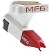 Search : Brand New Ortofon MF-6 DJ Cartridge Needle with Spherical Stylus Accurate Sound Quality