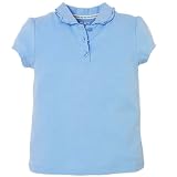 uniform puff-sleeve polo