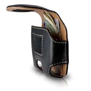 DLO Leather Holster Case for iPhone 3G, 3G S (Black)