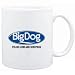 Mug White " BIG DOG : Polish Lowland Sheepdog " Dogs